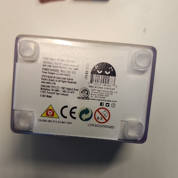 Miniature Toy Box Set with Rainbow Stacking Rings - Picture 8 of 9